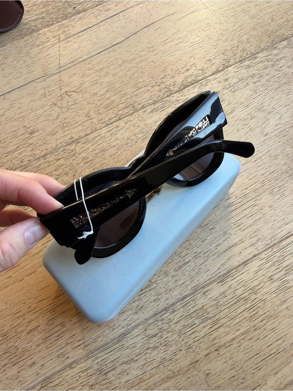 Karen Walker northern lights Black Cat-Eye Women's Sunglasses - with tag